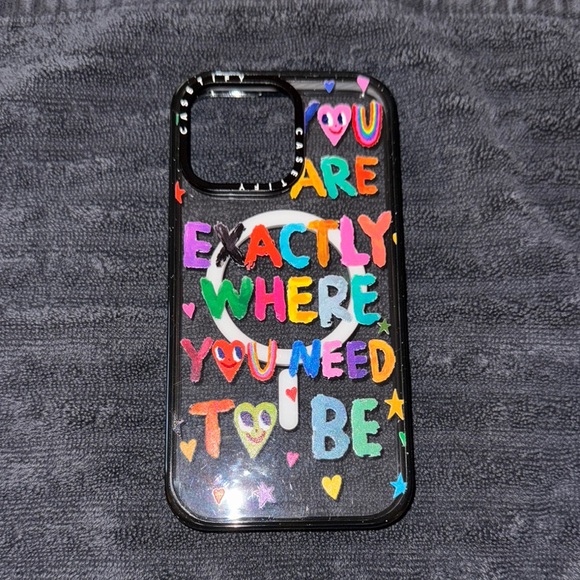 iPhone 15 Pro Max Casetify “You Are Exactly Where You Need To Be” - Picture 1 of 2
